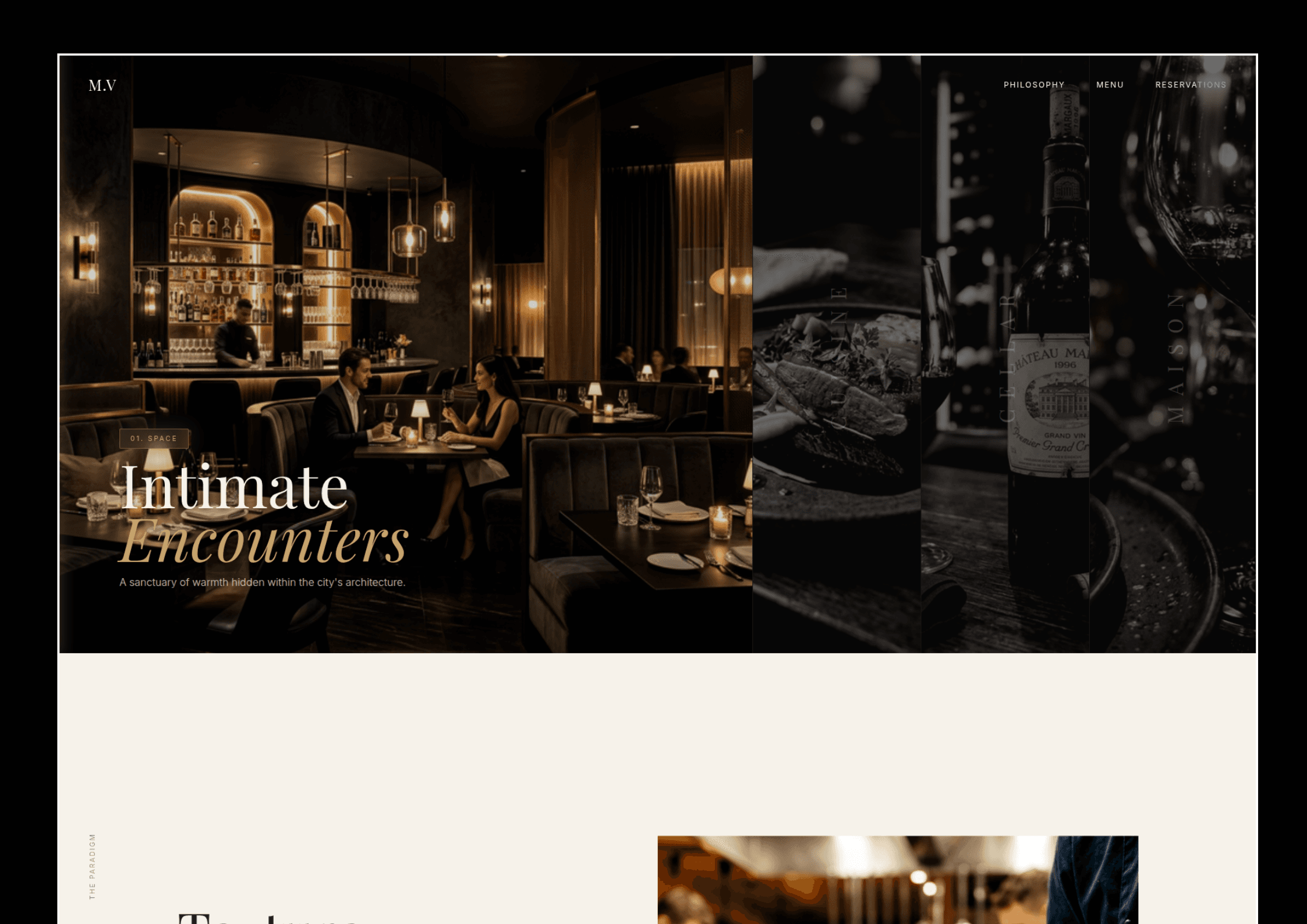 Nordic Restaurant Website Design — restaurant web design project by Northline Web Studio